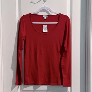 J. Crew Scoop-neck T-shirt